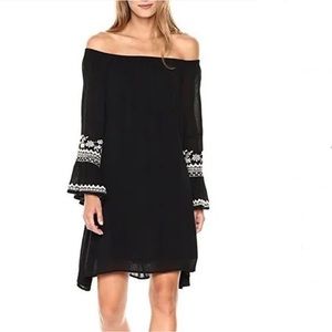 Max Studio off shoulder bell sleeve dress